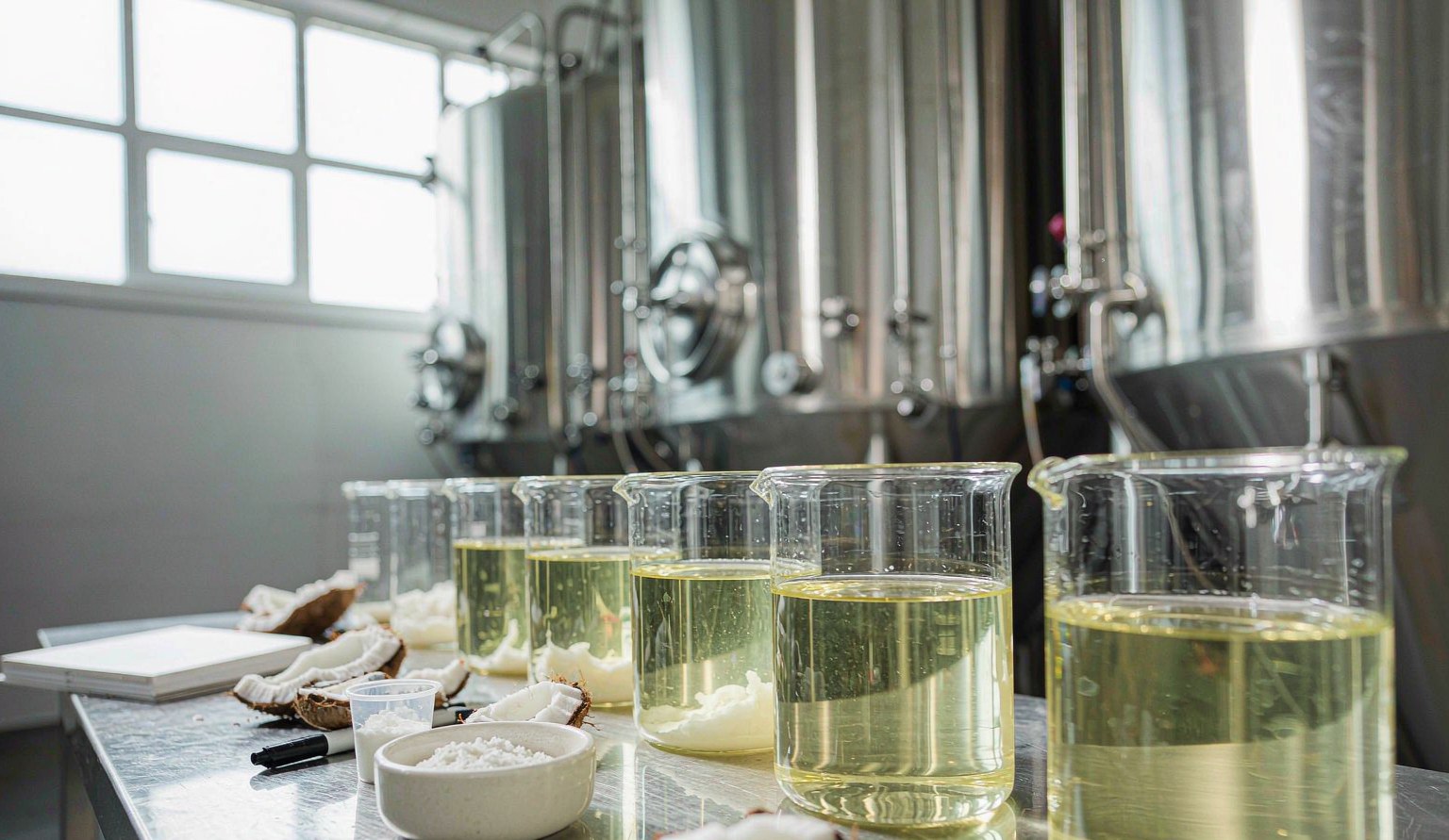 Coconut Oil and Lauric Acid in Oleochemicals: MCT, Fatty Alcohol and Surfactant Routes